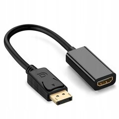 Переходник DisplayPort DP на HDMI цена и информация | Адаптеры и USB-hub | kaup24.ee