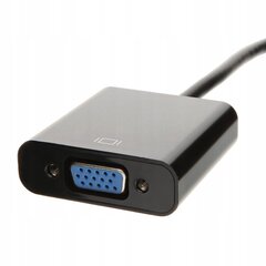 Adapter HDMI-ST VGA D-SUB-ILE hind ja info | USB jagajad, adapterid | kaup24.ee