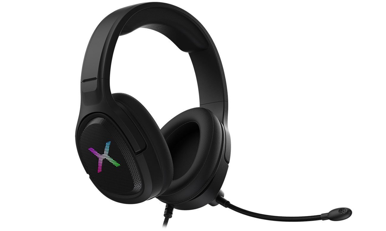 KRUX POPZ RGB (KRX0091) over-ear gaming headphones with a microphone цена и информация | Kõrvaklapid | kaup24.ee