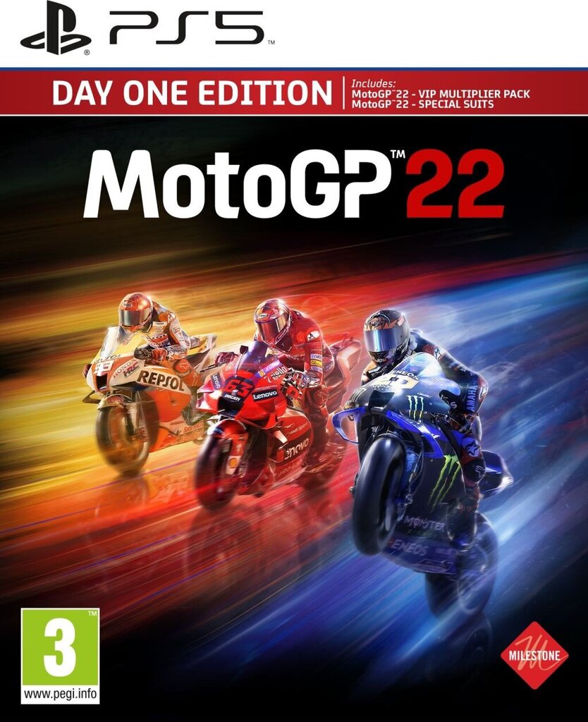 MotoGP 22 Playstation 5 PS5 mäng цена и информация | Arvutimängud, konsoolimängud | kaup24.ee