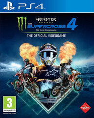 Monster Energy Supercross 4 Playstation 4 PS4 игра цена и информация | Компьютерные игры | kaup24.ee