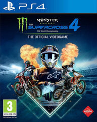 Monster Energy Supercross 4 Playstation 4 PS4 mäng hind ja info | Arvutimängud, konsoolimängud | kaup24.ee