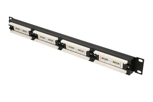 Extralink CAT5E UTP | Patchpanel | 24 port hind ja info | Lisatarvikud korpustele | kaup24.ee