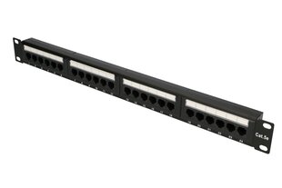 Extralink CAT5E UTP | Patchpanel | 24 port hind ja info | Lisatarvikud korpustele | kaup24.ee