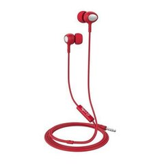 Kõrvaklapid Mikrofoniga Celly UP500 Punane hind ja info | Kõrvaklapid | kaup24.ee