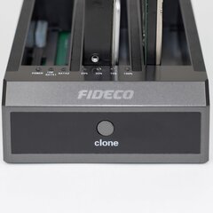 Fideco IDE SATA HDD SSD kloonimisjaam цена и информация | Аксессуары для компонентов | kaup24.ee