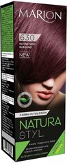 Juuksevärv Marion Natura Styl 80 ml, 630 Burgundy цена и информация | Краска для волос | kaup24.ee