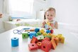 Kokkupandavad puidust klotsid Hape, E1019 цена и информация | Imikute mänguasjad | kaup24.ee