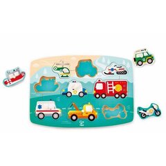 Puidust pusle Sõidukid Hape, E1406A hind ja info | Imikute mänguasjad | kaup24.ee