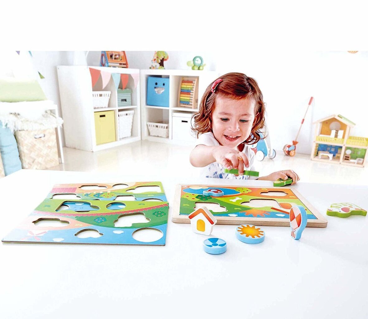 Puidust pusle Päikeseline Org 3in1 Hape, E1601A цена и информация | Imikute mänguasjad | kaup24.ee