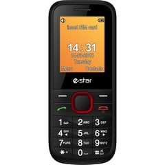 eStar X18 Dual SIM Red hind ja info | Telefonid | kaup24.ee