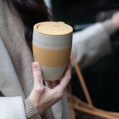 Koziol AROMA TO GO 2.0 400ml BIO Natural Ash Grey цена и информация | Особенные приборы для приготовления пищи | kaup24.ee