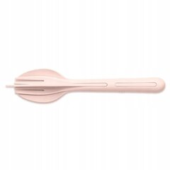 Koziol KLIKK Pocket Cutlery Set 3pcs. Queen Pink hind ja info | Muu köögitehnika | kaup24.ee