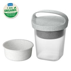 Koziol BUDDY Snackpot with Lid - 0.5L Organic Grey цена и информация | Особенные приборы для приготовления пищи | kaup24.ee