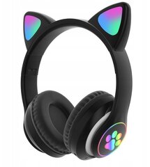 Беспроводные наушники Lewer CAT EARS RGB цена и информация | Наушники | kaup24.ee