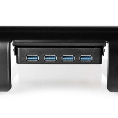 Nedis Эргономичная Многофункциональная Подставка с USB 3.0 Хабом на 4 Порта цена и информация | Аксессуары для планшетов, электронных книг | kaup24.ee