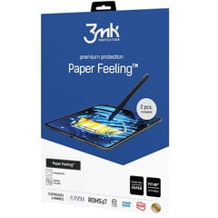 Kaitsekile 3mk Paper Feeling iPad Air 11 6 gen 2024 2 tk цена и информация | Аксессуары для планшетов, электронных книг | kaup24.ee