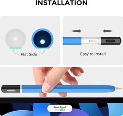 TRONWIN ümbris Apple Pencili 2. põlvkonna jaoks, Disainimängumasin (sinine) hind ja info | Tahvelarvuti lisatarvikud | kaup24.ee