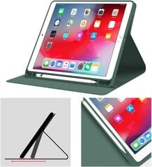 Чехол VAGHVEO для iPad 9.7" 2017/2018, iPad Air 1/Air 2 - темно-зеленый цена и информация | Аксессуары для планшетов, электронных книг | kaup24.ee