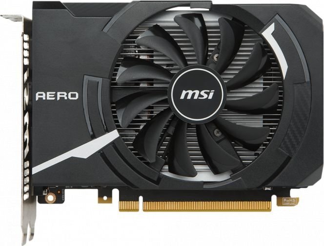 MSI GTX 1050 Ti AERO ITX 4G OC hind ja info | Videokaardid (GPU) | kaup24.ee