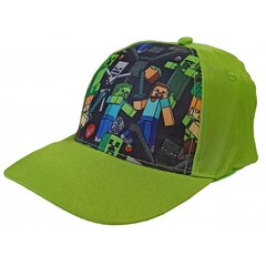 Детская кепка Minecraft цена и информация | Шапки, перчатки, шарфы для мальчиков | kaup24.ee