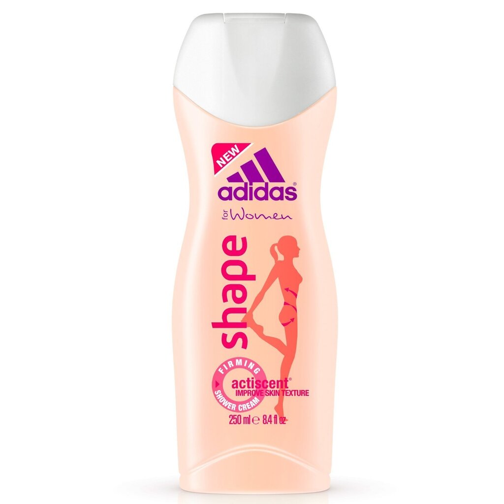 Dušigeel Adidas Shape naistele 250 ml hind ja info | Dušigeelid, õlid | kaup24.ee