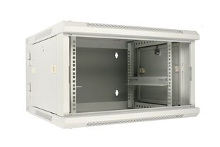 Extralink 6U 600x600 AZH Серый | Шкаф для монтажа в стойку | настенный, поворотного типа цена и информация | Серверы | kaup24.ee