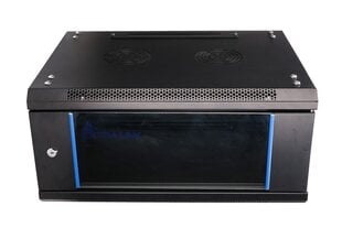 Extralink 4U 600x450 Черный | Шкаф для монтажа в стойку | Настенный цена и информация | Серверы | kaup24.ee