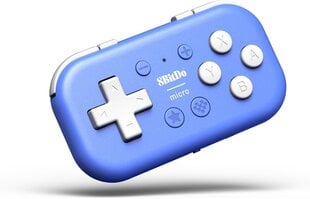 8BitDo mängupult Micro Bluetooth Gamepad (sinine, for Nintendo Switch, Android, Raspberry Pi) hind ja info | Mängupuldid | kaup24.ee