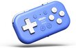 8BitDo mängupult Micro Bluetooth Gamepad (sinine, for Nintendo Switch, Android, Raspberry Pi) цена и информация | Mängupuldid | kaup24.ee