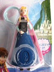 Jakks "Disney Anna Frozen" võtmehoidja taskulamp 89255 hind ja info | Fännitooted mänguritele | kaup24.ee