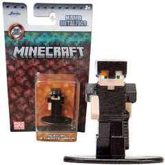 Figurka Minecraft metalowa kolekcjonerska Alex in Netherite armor Nano Metalfigs 4 cm Jada цена и информация | Атрибутика для игроков | kaup24.ee