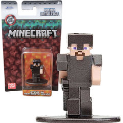 Figurka Minecraft metalowa kolekcjonerska Steve in Netherite armor Nano metalfigs 4 cm Jada цена и информация | Атрибутика для игроков | kaup24.ee