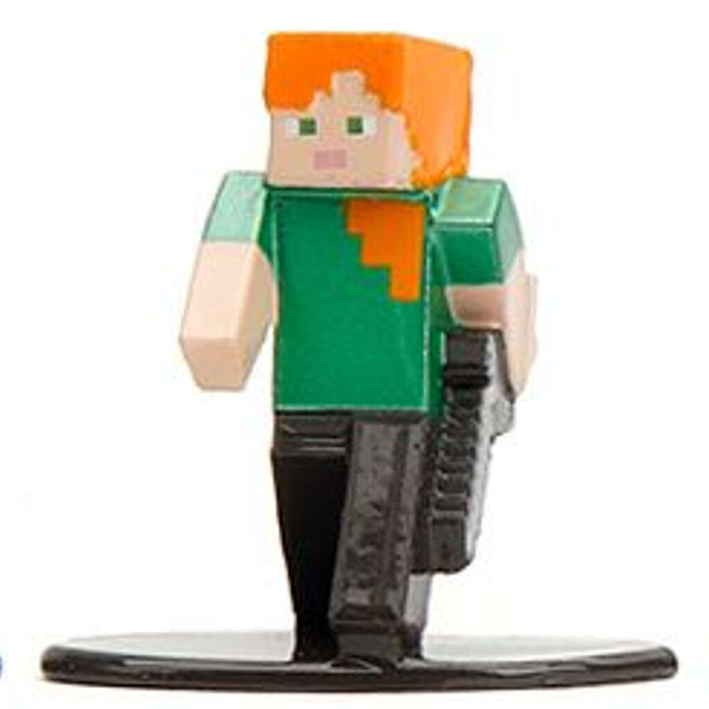 Minecraft metallist kogumisfiguur Alex koos raudse mõõgaga Nano Metalfigs 4 cm Jada цена и информация | Fännitooted mänguritele | kaup24.ee