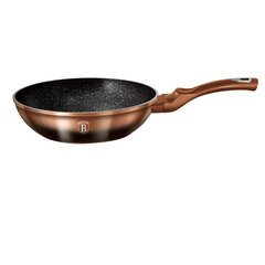 Berlingerhaus Metallic Line Rose Gold Noir Edition wok сковорода, 28см цена и информация | Cковородки | kaup24.ee