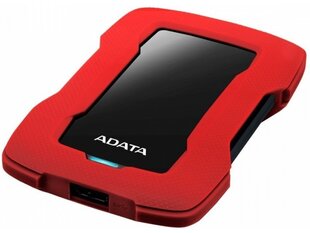 ADATA HD330 2000 GB, 2.5 ", USB 3.1, Red цена и информация | Жёсткие диски (SSD, HDD) | kaup24.ee