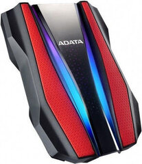 Adata HD770G 2TB USB3 красный цена и информация | Жёсткие диски (SSD, HDD) | kaup24.ee