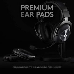 Logitech G Pro X Headset Black hind ja info | Kõrvaklapid | kaup24.ee