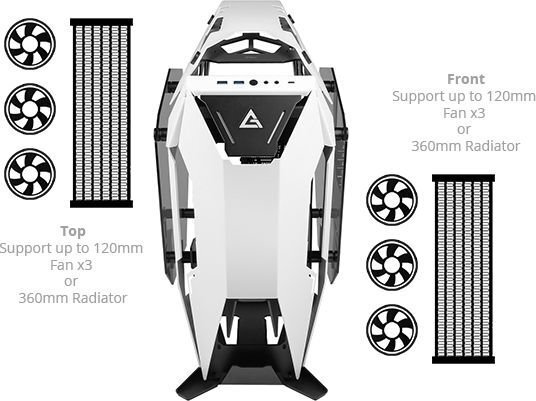 ATX Semi-tower Korpus Antec TORQUE hind ja info | Arvutikorpused | kaup24.ee