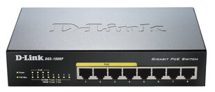 Коммутатор D-Link 8x10 / 100 / 1000 Мбит/с RJ45, 4 x PoE, 52 Вт цена и информация | Коммутаторы (Switch) | kaup24.ee