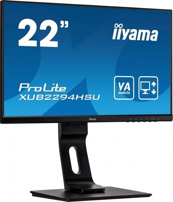 Iiyama XUB2294HSU-B1 hind ja info | Monitorid | kaup24.ee