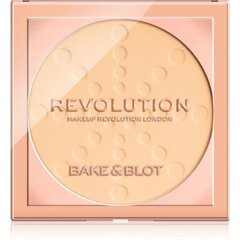 Makeup Revolution London Bake & Blot пудра 5,5 г, Banana Light цена и информация | Пудры, базы под макияж | kaup24.ee