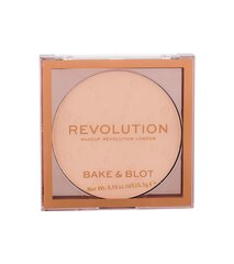 Kompaktpuuder Makeup Revolution London Bake & Blot 5,5 g, Lace цена и информация | Пудры, базы под макияж | kaup24.ee