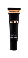 Meigialuskreem Makeup Revolution London Matte & Fix 28 ml цена и информация | Пудры, базы под макияж | kaup24.ee