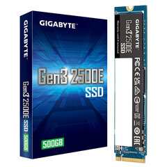 Жесткий диск Gigabyte Gen3 2500E SSD 500 GB цена и информация | Жёсткие диски (SSD, HDD) | kaup24.ee