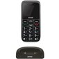 Mobiiltelefon Denver Bas-18300M, Dual SIM, Must hind ja info | Telefonid | kaup24.ee