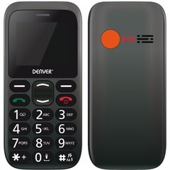 Denver Bas-18300M, Dual SIM, Black цена и информация | Мобильные телефоны | kaup24.ee