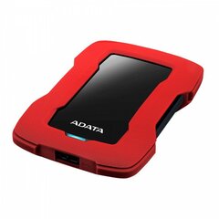 ADATA HD330 1000 GB, 2.5 ", USB 3.1, Red цена и информация | Жёсткие диски (SSD, HDD) | kaup24.ee