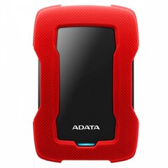 ADATA HD330 1000 GB, 2.5 ", USB 3.1, Red цена и информация | Жёсткие диски (SSD, HDD) | kaup24.ee