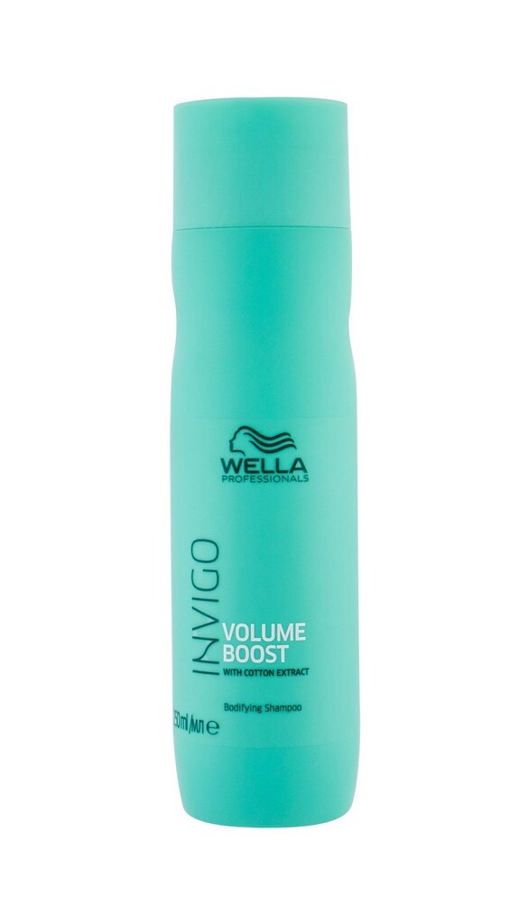 Kohevust andev šampoon Wella Professionals Invigo Volume Boost 250 ml цена и информация | Šampoonid | kaup24.ee